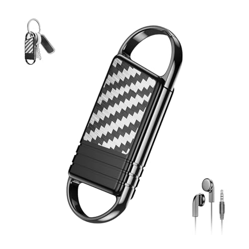128GB (9800Hours) Voice Activated Recorder with Playback - Tallkcoder Dictaphone Digital Voice Recorder for Lectures Meetings, Tape Recording Device with AI Noise Reduction for Interviews Work & Class