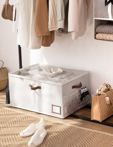 StorageWorks Shoe Organizer for Closet, Shoe Storage with Side Mesh Pocket - image 6