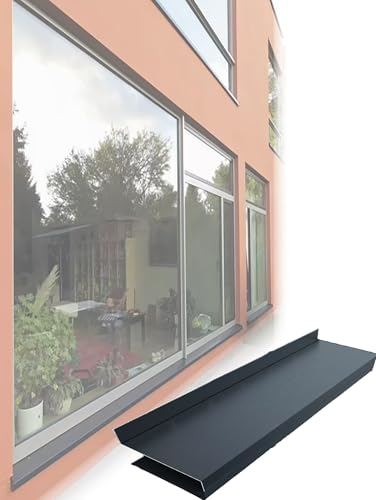 Protector para ventanas contra la lluvia: tope de goma flexible para puertas 2