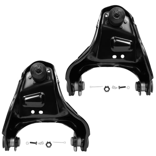 Image of Detroit Axle - 4WD Front End Kit for 1999-2005 Chevrolet Blazer 1999-2004 S10 GMC Jimmy Sonoma 1999-2001 Bravada 2 Upper Control Arms with Ball Joint 2 Lower Ball Joints 2 Outer Tie Rods Replacement