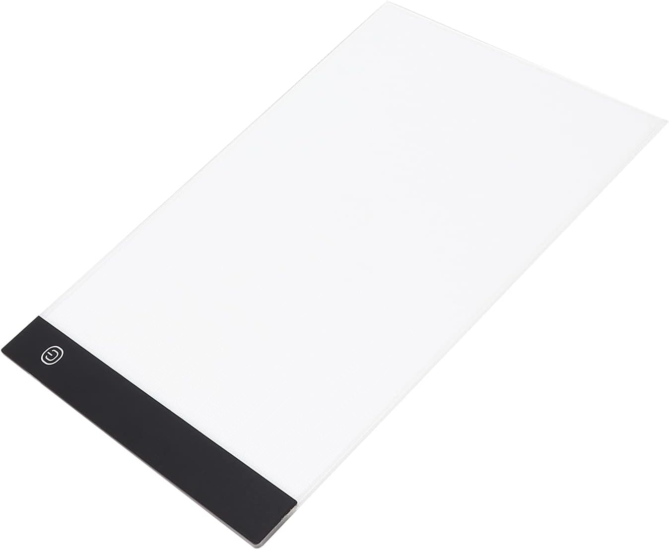 Ultra Thin Light Pad Tracing Board, Adjustable Brightness LED Light Box with USB Cable, 3 - Level Dimming for Sketching, Tattoo Tracing, Animation, Perfect for Artists, Designers,