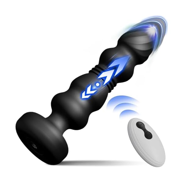 Anal Vibrator Prostata Stimulation Männer mit 10 Stoßfunktion Vibration Vibratorensets Analvibratoren Analplug# Dildo Butt Plug Sex Spielzeug für die Männer Frauen Paare Analkugeln Analsextoy Analdilo