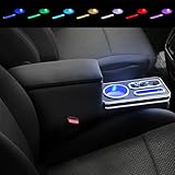 CEMOFE コンソールボックス ソリオ アームレスト 呼吸ランプ 七色変換 明るさ調節機能 取付簡単 大容量収納 コンソールボックス アームレスト RGB led点灯 取付簡単 PU素材 ソリオ コンソール 【2025年新型 MA47S / MAD7S】 MA15S/MA26S/MA36S/MA46S/MA27S/MA37S 適用