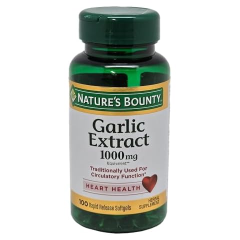 Nature's Bounty Garlic Extract 1000 mg Cover