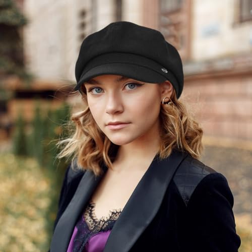Sombrero Cuatro Estilos de Lana para Mujer miniatura 3