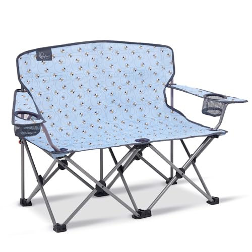 Busy Bee Kids Camping Chair, 30.3" Wide Loveseat, Perfect Child C...