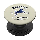 Ideale per papà, mamma, nonno, nonna, uomini, donne, ragazzo, ragazza, ragazzi, bambini, amici e familiari che amano Woodside California. Perfetto per Natale, compleanno, festa del papà, festa della mamma, vacanze, equitazione, viaggi, ecc. Amerai questo design a cavalli.