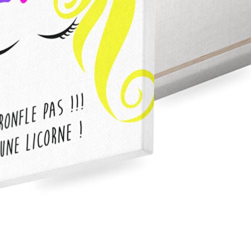 Tableau Décoratif Licorne pour Rompre la Monotonie des Murs Blancs