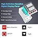 OELFFOW Adjustable V/A Protector Over/Under Voltage & Overcurrent Protection Intelligent Relay Reset Protector Voltage Output Stabilizer for Home Office Appliance, AC110V DC85-300V 63A, Din Rail Mount