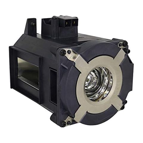 Supermait 350 Fit für NP26LP A+ Qualität Ersatz Projektorlampe Beamerlampe Birne mit Gehäuse Kompatibel mit NEC LCD NP-PA622U PA-521U PA-571W PA522U PA572W PA621U PA622U PA671W PA672W PA722X Cover