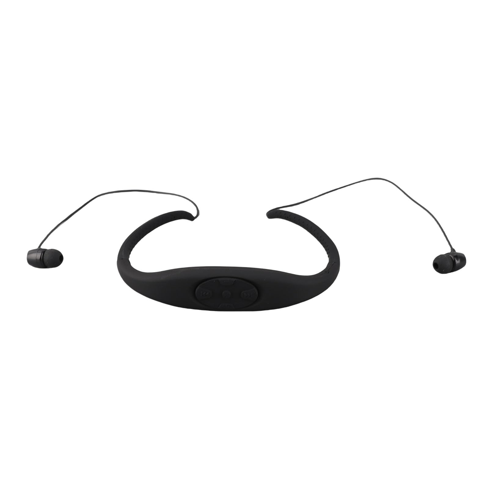 KIMISS Auriculares de Natación Impermeables IPX8, Reproductor de Música MP3 con Radio FM para Deportes Acuáticos, Auriculares Ligeros y Cómodos para Nadar, Correr, Hacer Ejercicio y Más