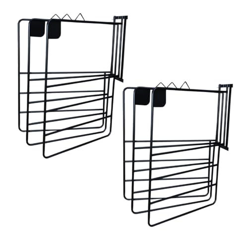 AMKA Pferdedeckenhalter 3 Arme Set mit 2 Stück für 6 Pferdedecken schwenkbar