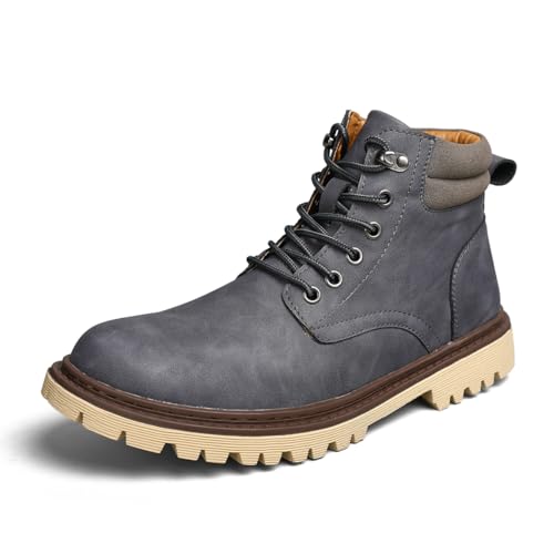Image of Shaire Men's Leather Chukka Boots | Lace-Up Ankle Boots for Men | Casual Comfort Boots