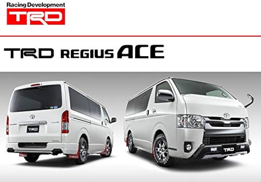 Amazon | TRD マッドフラップ ブラック レジアスエース KDH20# KDH211