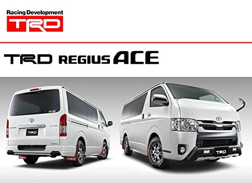 Amazon | TRD マッドフラップ ブラック レジアスエース KDH20# KDH211