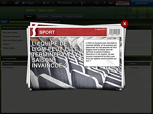 Football manager 2013