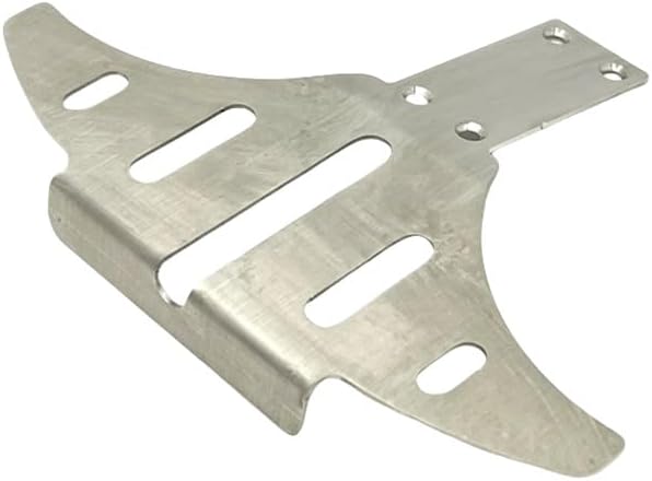 RC Stainless Steel Chassis Armor Set,Front Rear Chassis Skid Plate Guard for MJX Hyper Go 1/14 14211 RC Car