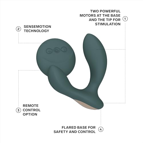 Image of LELO Hugo 2 Remote - Wireless Prostate Massager, Anal Toy, Green