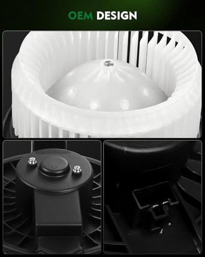 Image of Front HVAC Blower Motor 700194 for:-Honda Civic 2006 2007 2008 2009 2010 2011, for:-Jeep Wrangler 2007 2008 2009 2010 3.8L L4 V6, A /C Heater Blower Motor Replace 75821, PM9177, 79310-SNA-A01