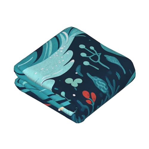 Couverture sirène bleue de qualité supérieure, plaid chaud et durable - 3