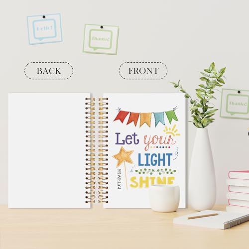 Journal d'affirmation pour enfants idéal pour l'école du dimanche