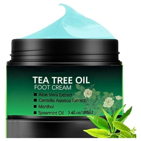 Tea Tree Oil Foot Cream for Healthy Skin Cover