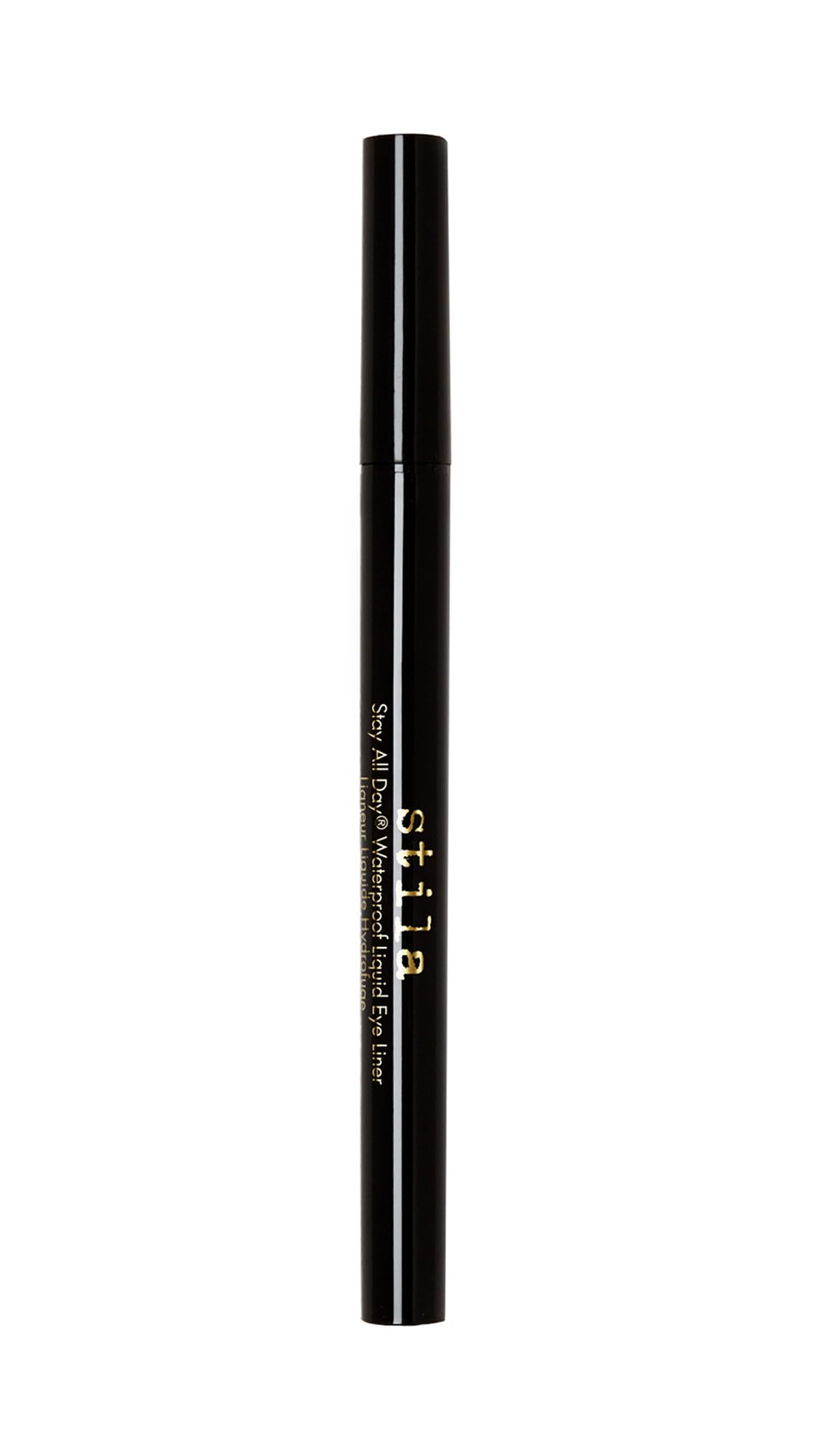 stila Waterproof Liquid Eye Liner, Stay All Day Makeup with Fine Brush Tip Lasting Satin Finish, Smudge-Proof & Transfer-Resistant
