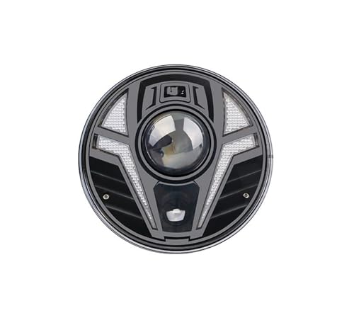 Phare de moto LED 7 pouces pour remplacer un éclairage faible par un projecteur puissant
