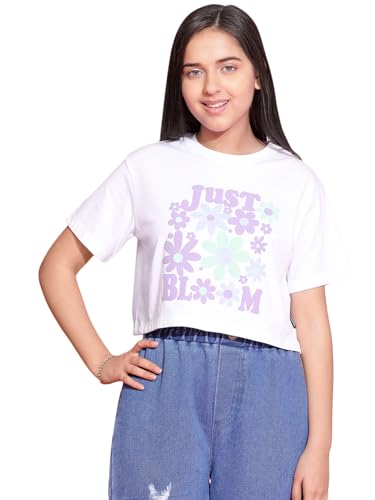 Image of Li'l Tomatoes Girls T-Shirt|Cotton|Relaxed Fit