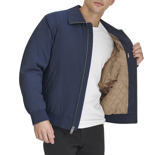 Dockers Men's Micro Twill Golf Bomber Jacket (Standard and Big & Tall)4