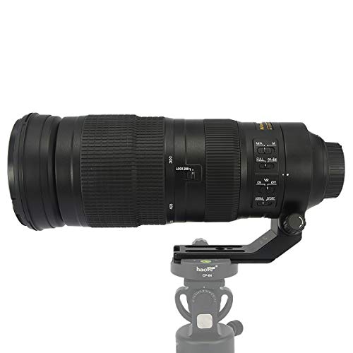 Haoge Lmr-N25 Lens Collar Replacement Foot Tripod Mount Ring Stand Base For Nikon Af-S Nikkor 200-500Mm F/5.6E Ed Vr Lens Built-In Arca Type Quick Release Plate #TOP6