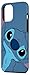 Disney Lilo and Stitch Niedliches Stichgesicht, Schiefergrau Hülle für iPhone 12 Pro Max
