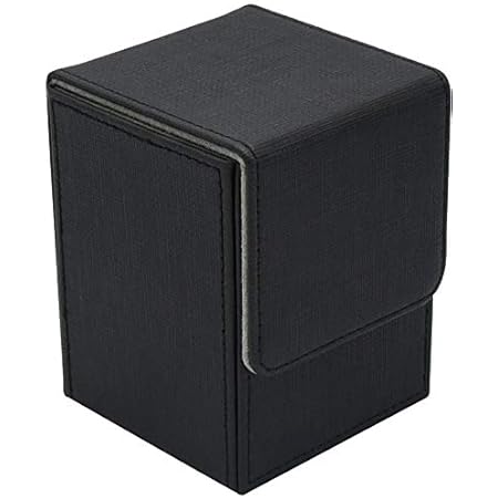 Amazon Bridge House デッキケース レザー マグネットカバー 約100枚収納 カードケース トレーディングカード ブラック トレカ 通販