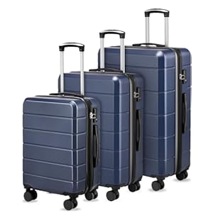 Luggage Sets 3 Piece, Expandable Ha...