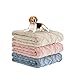MIULEE Hundedecke 100x120 cm Kuscheldecke Hunde Weiche Decken Katzen Fleecedecke Waschbare Schlafunterlage Geeignet für Hunde, Katzen, Meerschweinchen und andere Tiere Beige