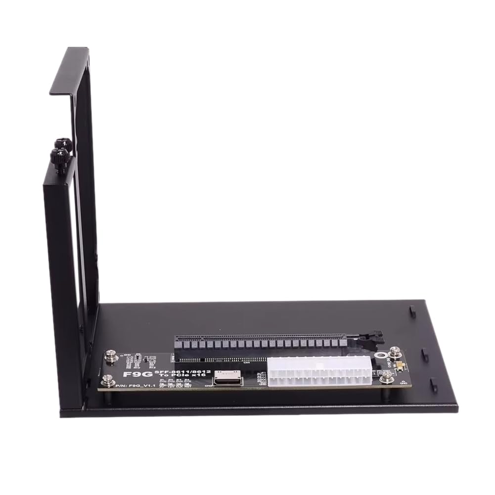 F9G-BK7 PCIE 4.0 X4 Dock GPU APTOP Scheda Grafica Esterna Dock GPU ATX per M.2 NVME A Oculink EGPU Adattatore Scheda