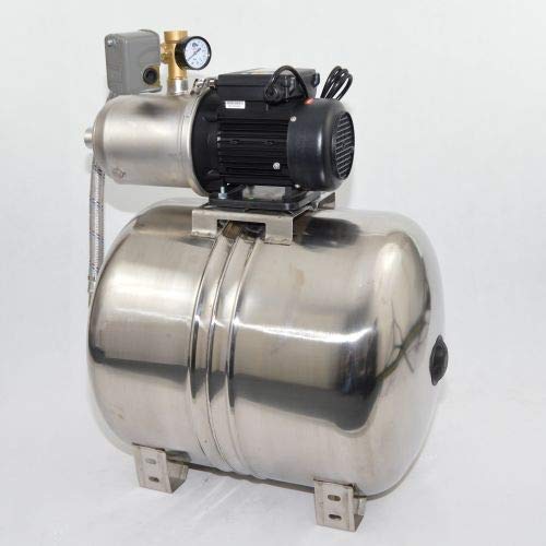Hochwertiges 100L Edelstahl Hauswasserwerk HP1300-4200l/h - 5,8b