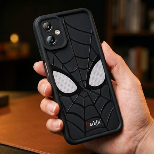 Image of DARKFIT Back Case Cover Compatible for Samsung Galaxy A06 | Silicone Case | Camera & Body Protection| Shock Proof | for Samsung Galaxy A06 | Color Black