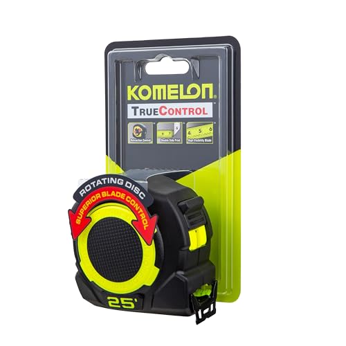 Image of Komelon 25' Retraction Control Tape Measure | Retraction control disc