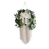 Makramee Wandbehang Tapisserie Boho Stil Handgemachte Leinen Wanddekoration für Zuhause und Veranstaltungsräume Geeignet für Wohnzimmer und Schlafzimmer