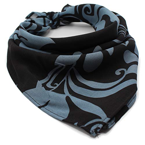 Monstera Abstract in Black - Bandana - Made in Hawaii