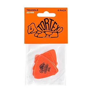 Dunlop 431P60 Médiators Tortex Triangle 0,60mm sachet de 6 - Les Beatles, Paul McCartney, John Lennon, RIngo Starr, George Harrison Dunlop 431P60 Médiators Tortex Triangle 0,60mm sachet de 6 – Image 4