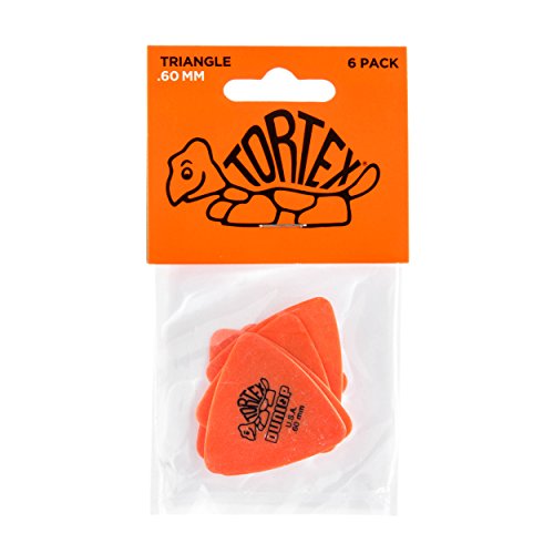 Dunlop 431P60 Médiators Tortex Triangle 0,60mm sachet de 6 - Les Beatles, Paul McCartney, John Lennon, RIngo Starr, George Harrison Dunlop 431P60 Médiators Tortex Triangle 0,60mm sachet de 6 – Image 5