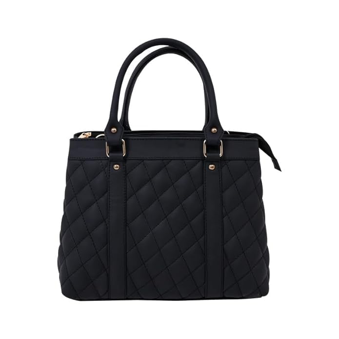 ARDAN Genuine Leather Women Combo Handbag (Set of 3) a handbag, a sling bag and a Card Holder(Black)