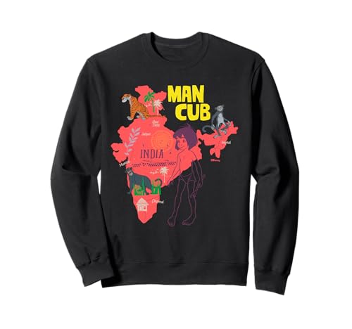 Sweatshirt Mowgli Le Livre de la Jungle pour adulte en coton confort