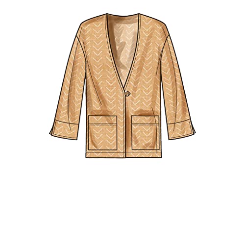 Simplicity SS9468U5 Misses Jacket/Coat U5 (16-18-20-22-24), Multicolor, Sizes 16-18-20-22-24 - Image 4
