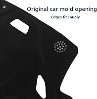 Vista 8 de Cubierta del salpicadero del automóvil para conducción a la izquierda, Mazda 2 Demio 2007-2014, alfombra DE 2007-2014, alfombrilla para parasol