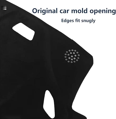 Miniatura 8 de Funda para tablero de automóvil para conducción a la izquierda, Chevrolet Aveo/Kalos/Lova 2003-2011, para Daewoo Gentra T250 2005-2011, sin caja de