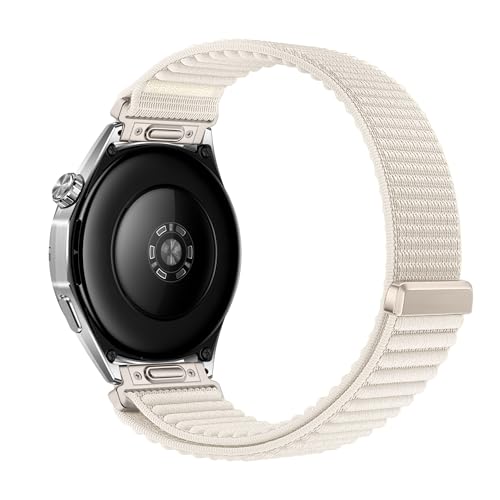 Image of XMUXI One Click 22mm Watch Band Compatible with Huawei Watch GT7 GT6 /GT5 /GT4 /GT3 /GT2 46mm Strap Quick Release 22mm for Forerunner 265 /255 /Venu 4 45mm /Venu 3 /Venu 2 /Vivoactive 4,Bip 6 Nylon Bands