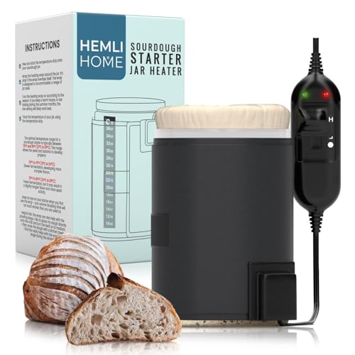 Sourdough Starter Warmer Jar Heating Wrap, Heat Wrap for Sou...